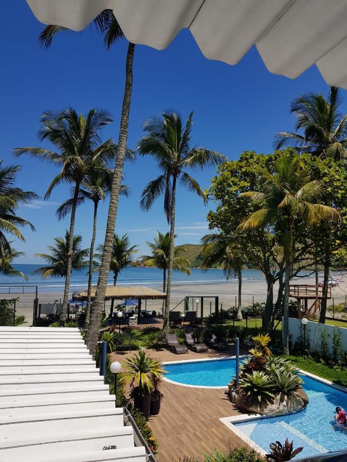Brisa Do Mar Bare Praia Hotel - Praia De Barequecaba Sao Sebastiao  Exteriör bild